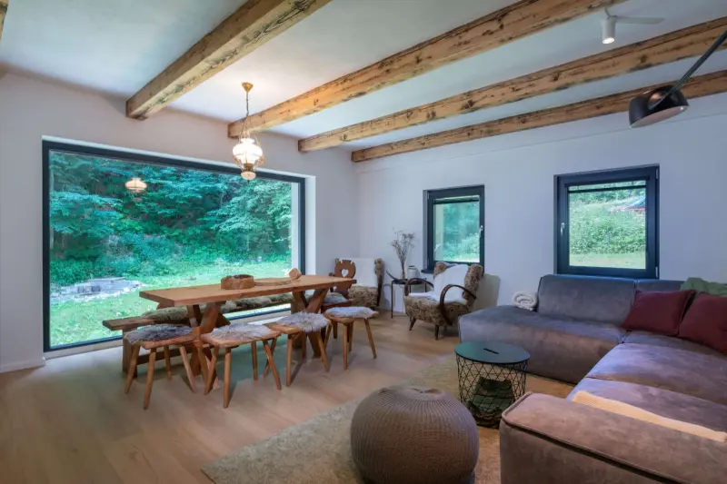 Izba Apartmanica Mountain Cottage Rybie 480, Staré Hory v CTS - CONSULTING TRADE SERVICE s.r.o. – Horská chata na samote pri lese s potokom, Rybie